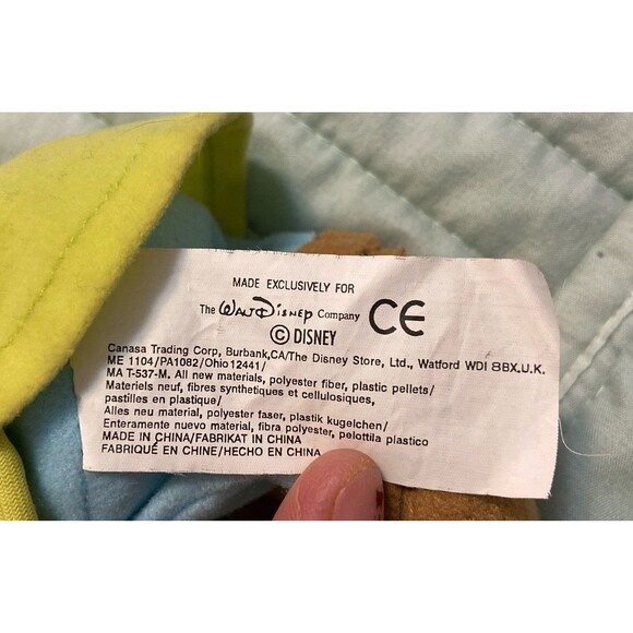 Disney Store Dopey Bean Bag 8” Plush Dwarf Snow White & Seven Dwarfs Doll Toy - Picture 12 of 12